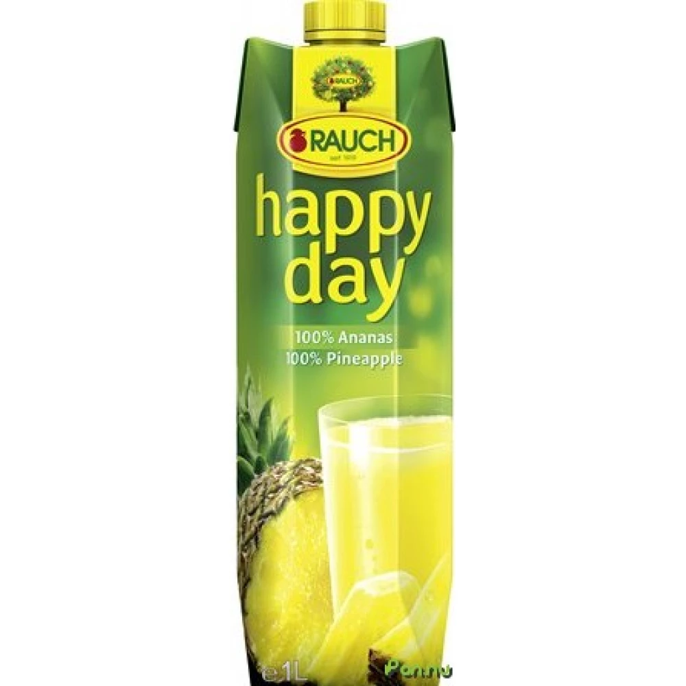 RAUCH Happy day Gyümölcslé 100% 1 l ananász
