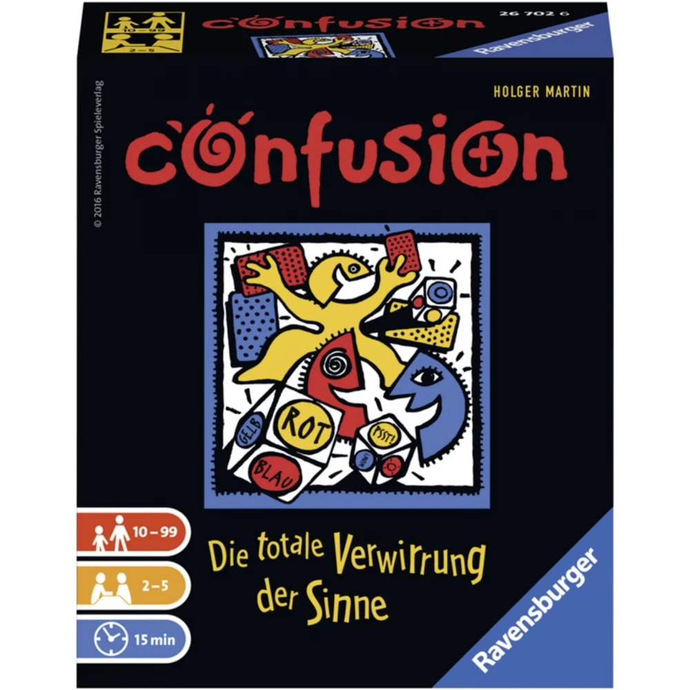 RAVENSBURGER Confusion társasjáték német változat