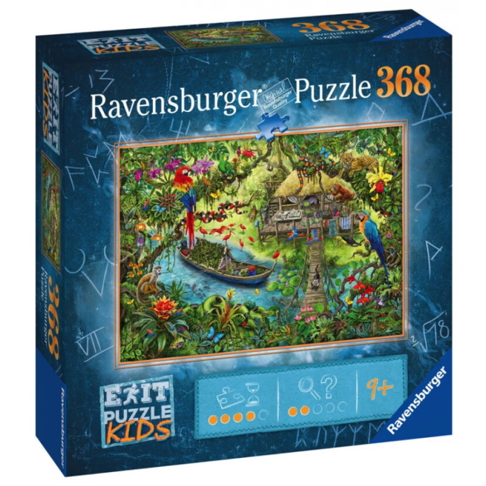RAVENSBURGER Exit puzzle Dzsungel expedíció 368 db-os
