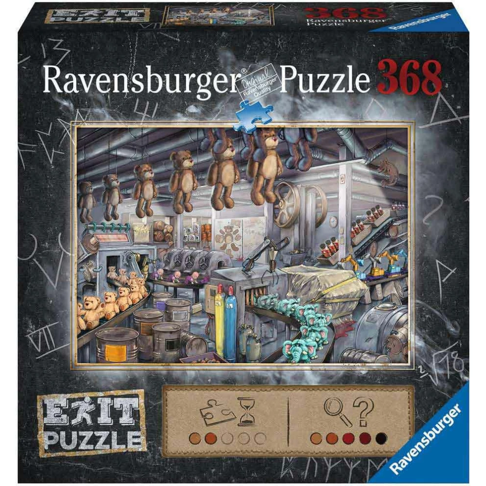 RAVENSBURGER Exit Puzzle játék 368 darabos A játékgyár német kiadás