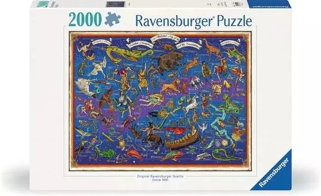 RAVENSBURGER Puzzle játék 2000 darabos Csillagképek