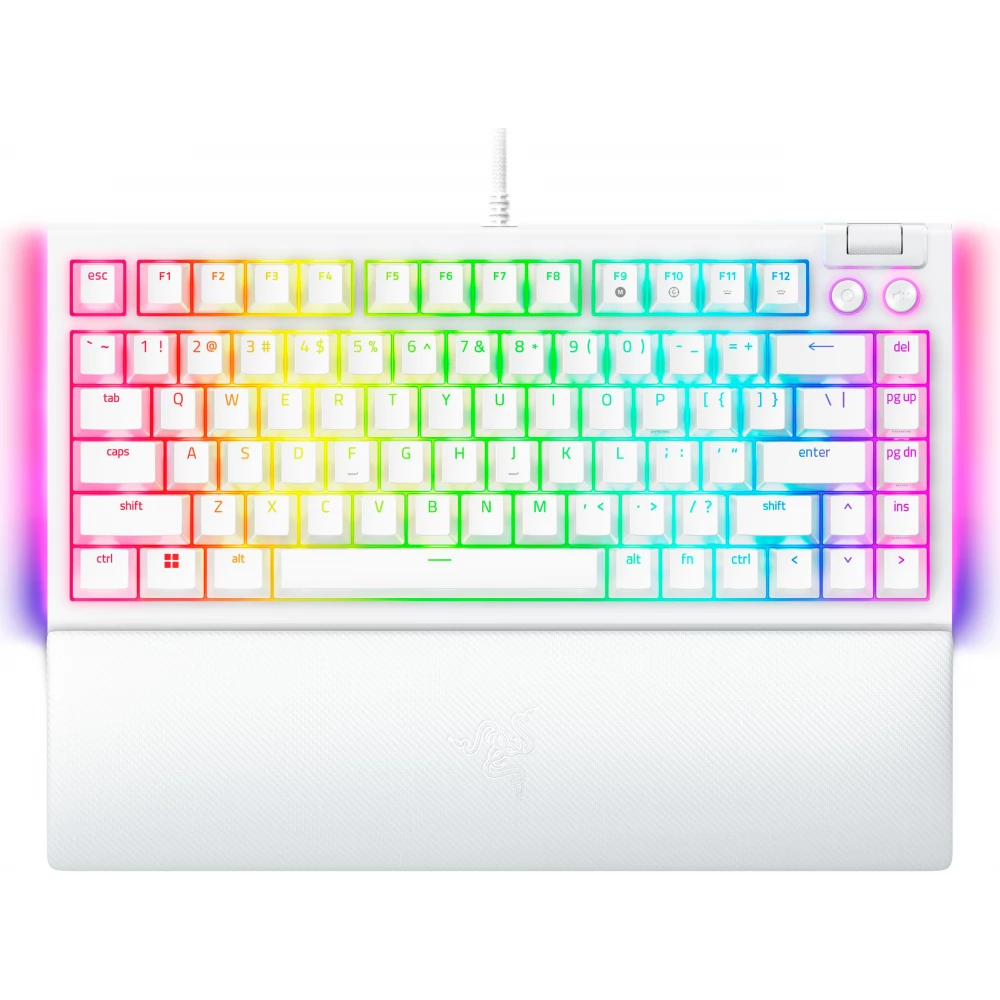 RAZER BlackWidow V4 75% US Angol fehér