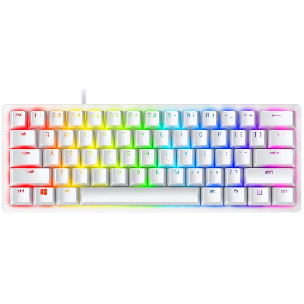 RAZER Huntsman Mini Linear Red US Angol fehér