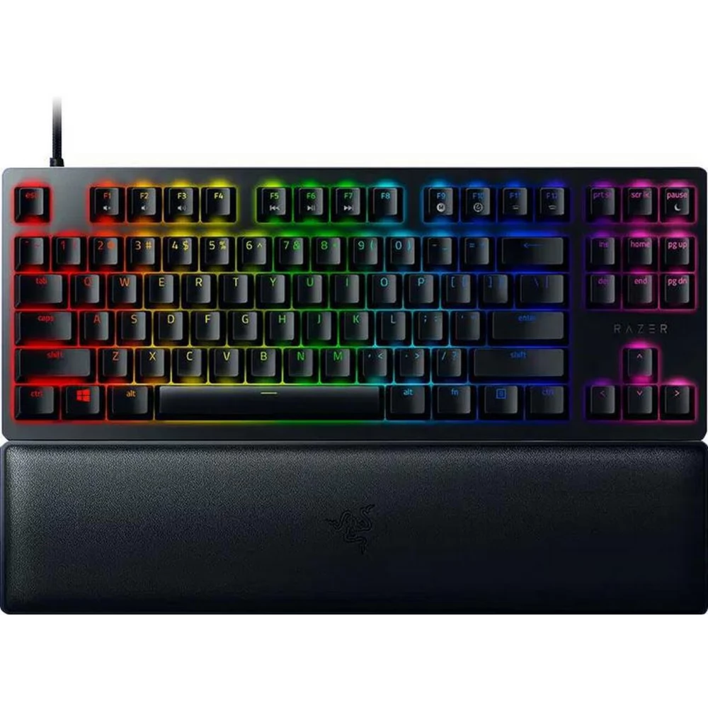 RAZER Huntsman V2 TKL Linear Optical US Angol fekete
