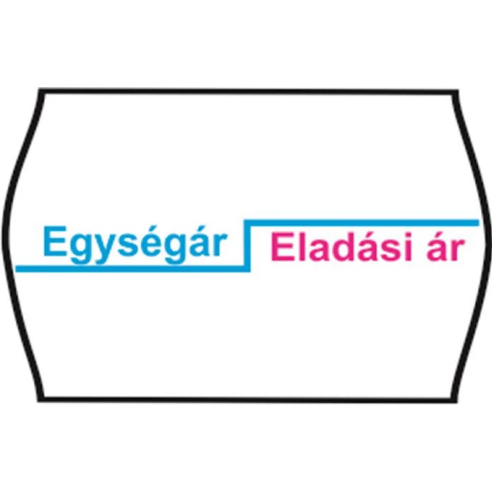 Árazószalag feliratos 25x16 Egységár/Eladási ár 900/tekercs