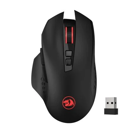 REDRAGON Gainer Wireless fekete-piros