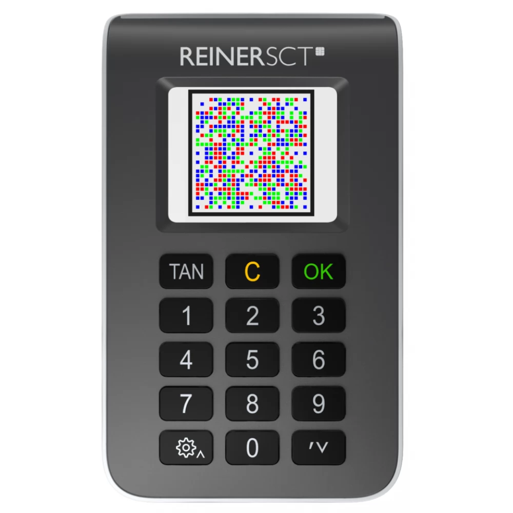 REINER SCT tanJack photo QR TAN Generator