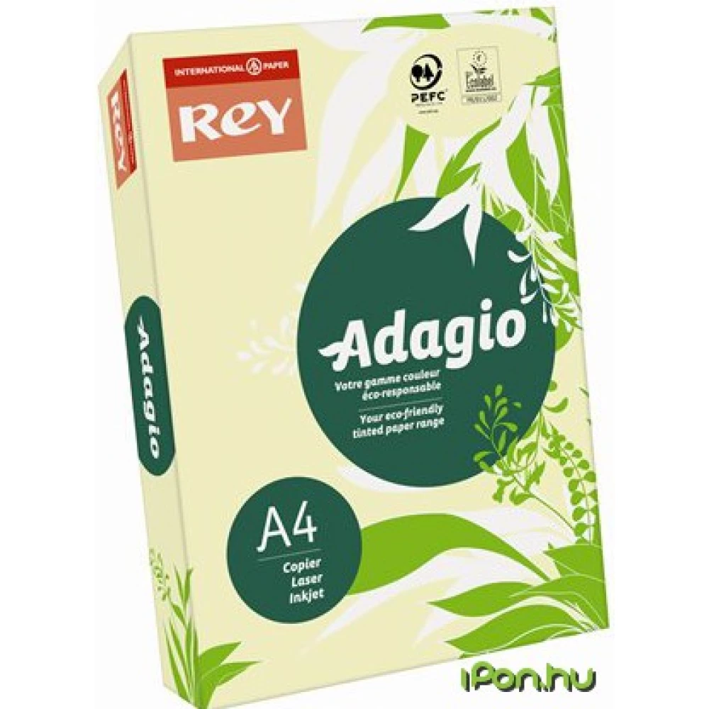 REY Másolópapír színes A4 160 g Adagio pasztell sárga