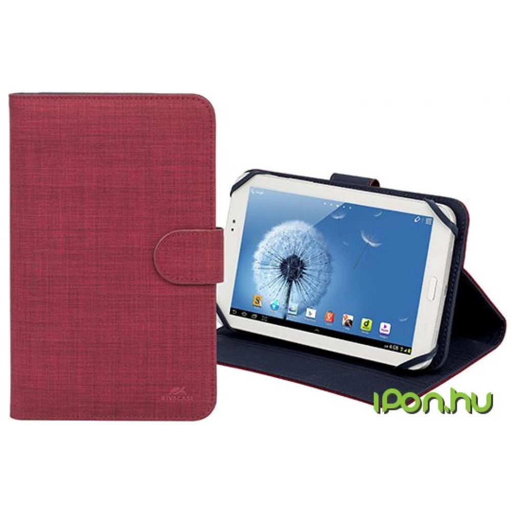 RIVACASE 3312 tablet case 7" piros
