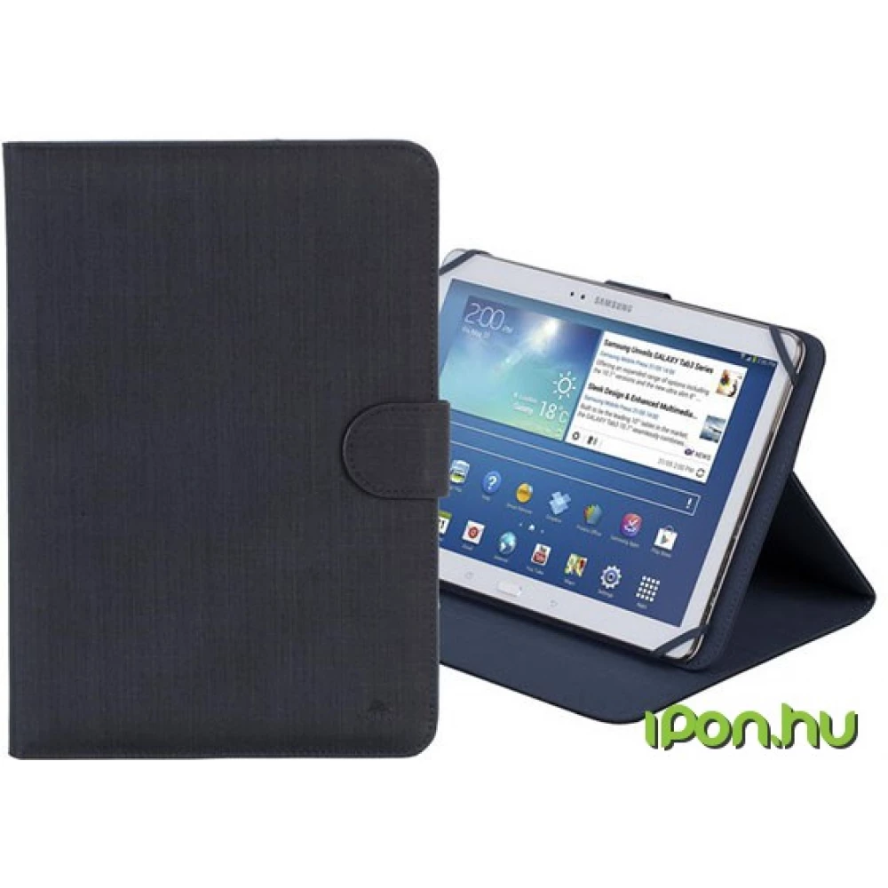 RIVACASE 3317 tablet case 10.1" fekete