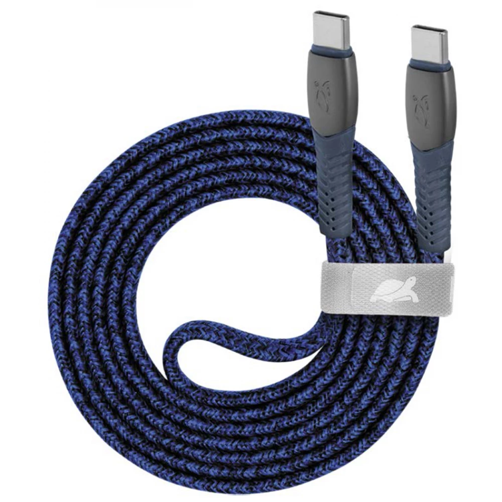 RIVACASE USB 2.0 Type C Összekötő Kék 1.2m 4260403579503