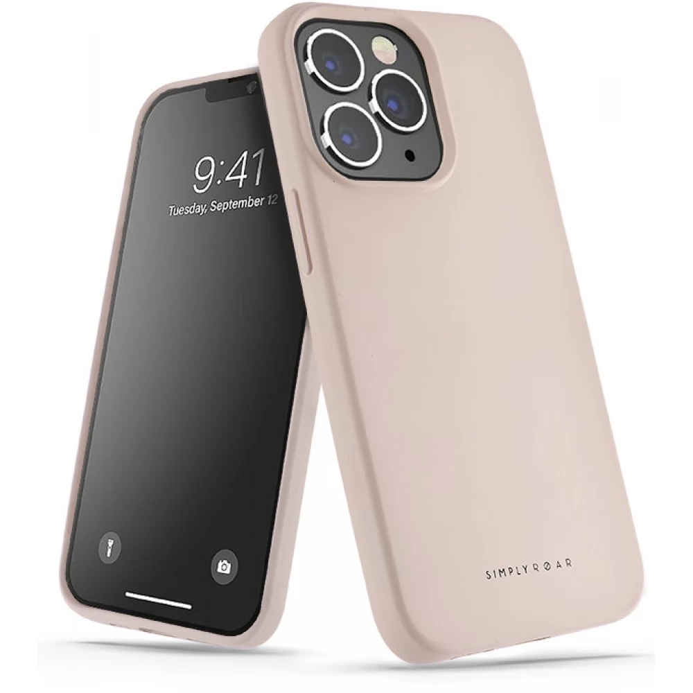 ROAR Space szilikon hátlap iPhone 13 rózsaszín