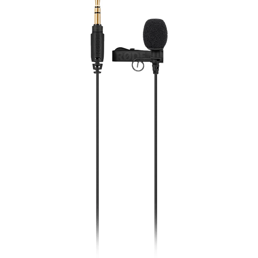 RODE Lavalier GO csíptetős mikrofon Wireless GO vezeték nélküli rendszerhez TRS kis jack csatlakozóval fekete