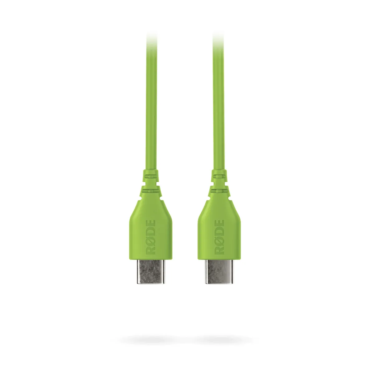 RODE SC22 csúcsminőségű kerek keresztmetszetű USB-C - USB-C összekötő kábel 30cm zöld
