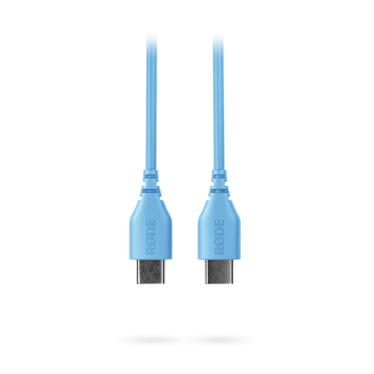 RODE SC22 csúcsminőségű kerek keresztmetszetű USB-C - USB-C összekötő kábel 30cm kék