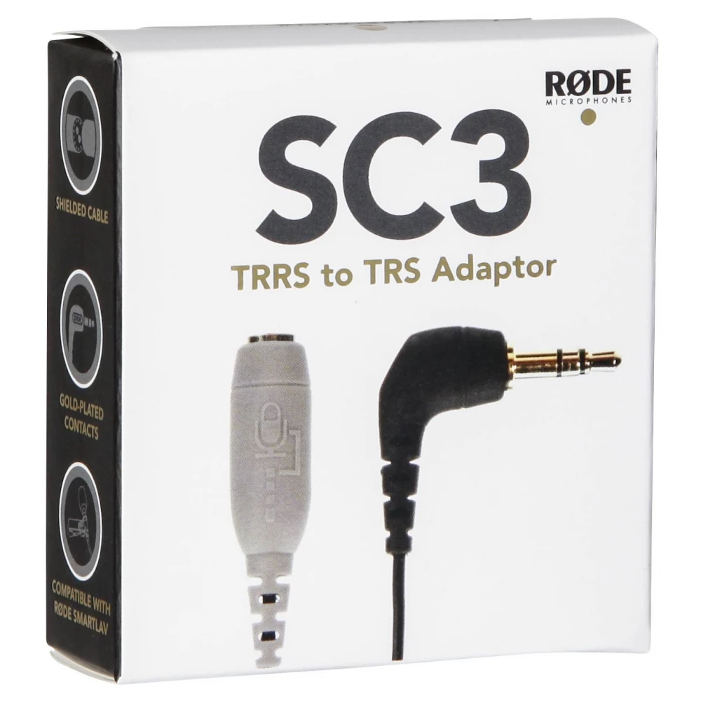 RODE SC3 Mikrofon adapter fekete