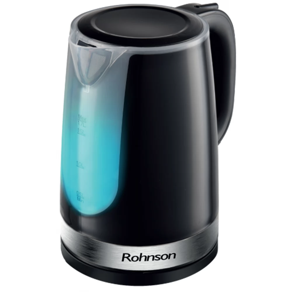 ROHNSON R-7906 Vízforraló elektromos 2200W 1.7L fekete