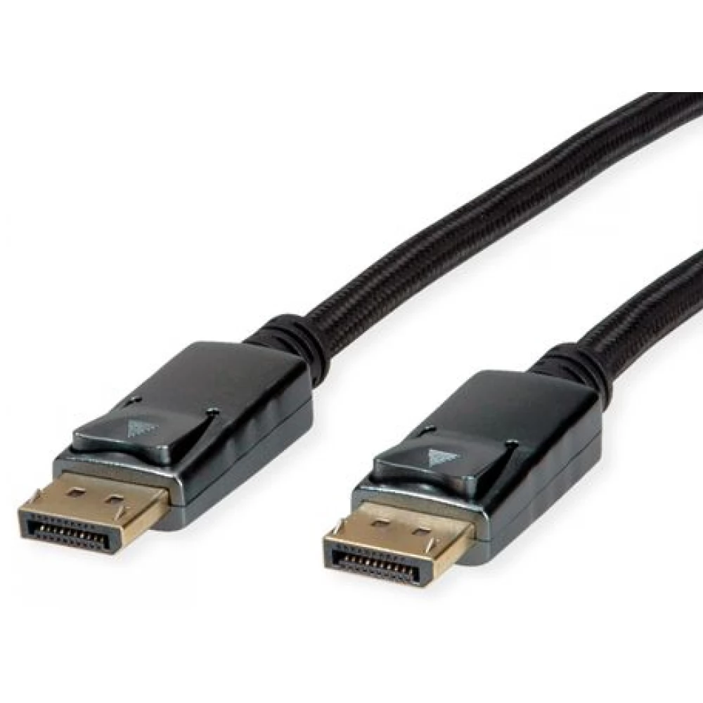 ROLINE DisplayPort 1.4 Összekötő Fekete 2m 11.04.5867