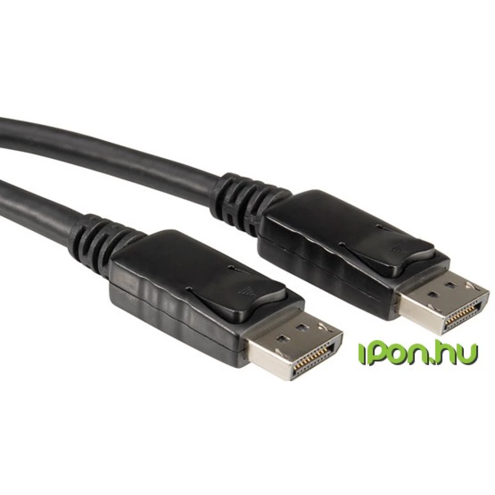 ROLINE DisplayPort Összekötő Fekete 2m 11.04.5602-20