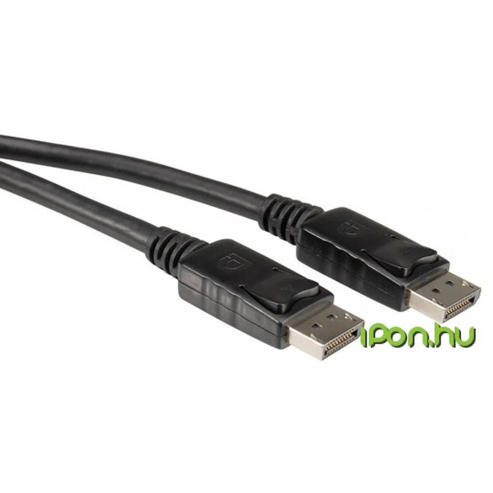 ROLINE DisplayPort Összekötő Fekete 5m 11.04.5605-10