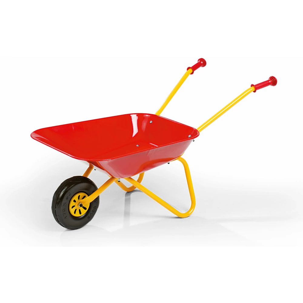 ROLLY TOYS Fém játék talicska piros