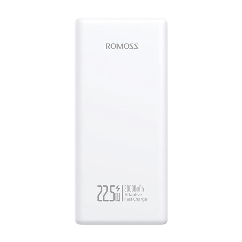 ROMOSS PRC20 PowerBank 20000mAh 22.5W fehér