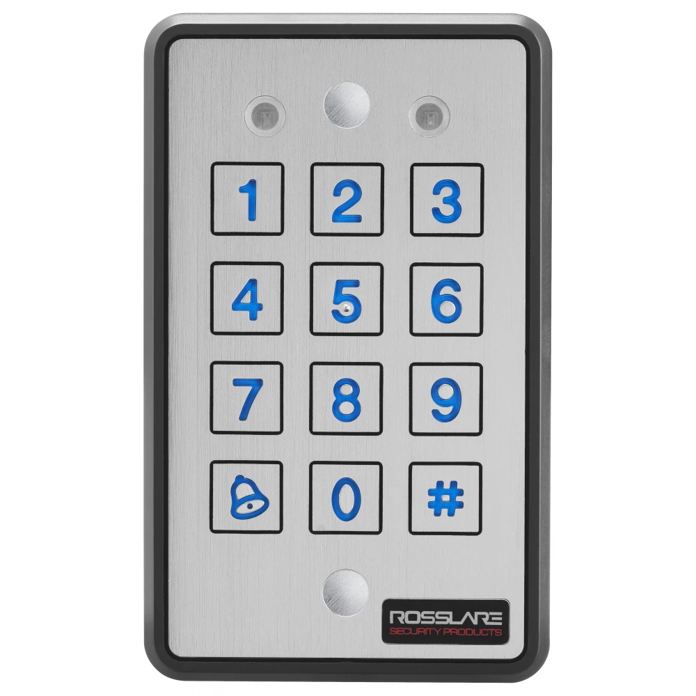 ROSSLARE AYC-T65N Piezoelectric Backlit Proximity & PIN Reader – Convertible