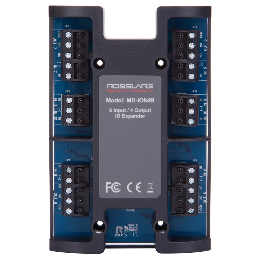 ROSSLARE MD-IO84B I/O Expansion Module for AC-225x-B and AC-425x-B Access Control Panels