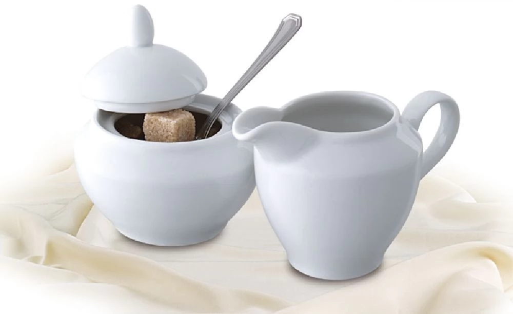 ROTBERG 1211BAS002 Basic Porcelán tejszín kiöntő 15cl Fehér