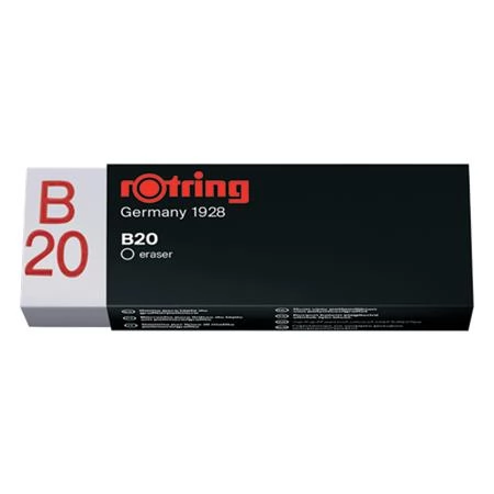 ROTRING Rapid B20 Radír papírtokkal fehér