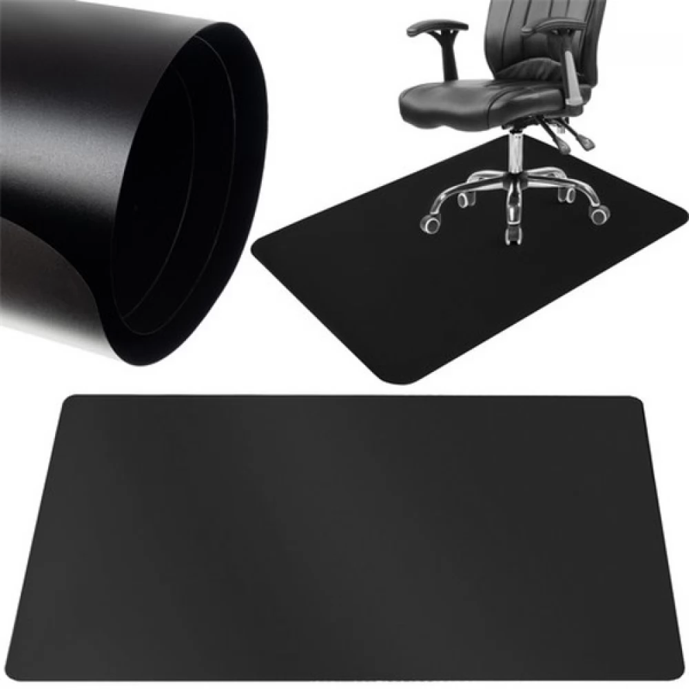 RUHHY 21792 Padlóvédő székalátét 90x130cm fekete