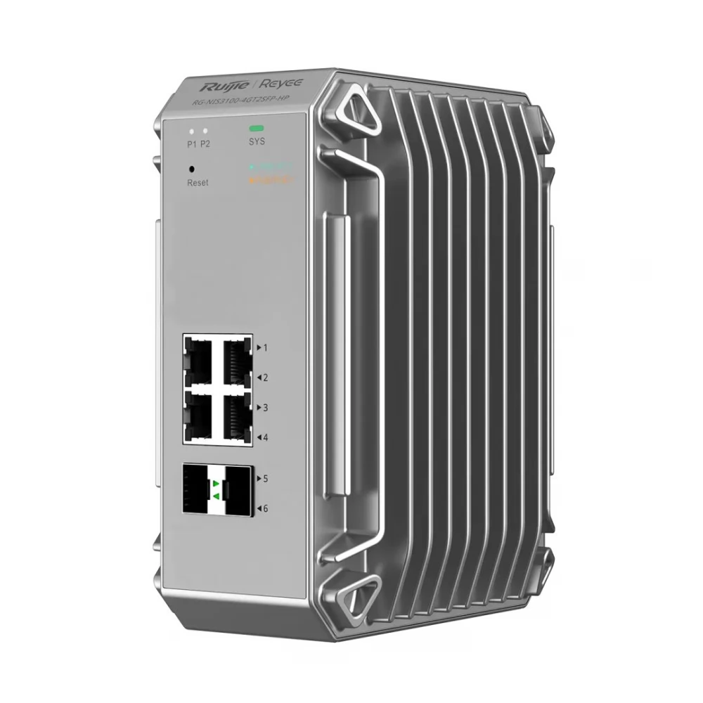 RUIJIE RG-NIS3100-4GT2SFP-HP Ipari Switch