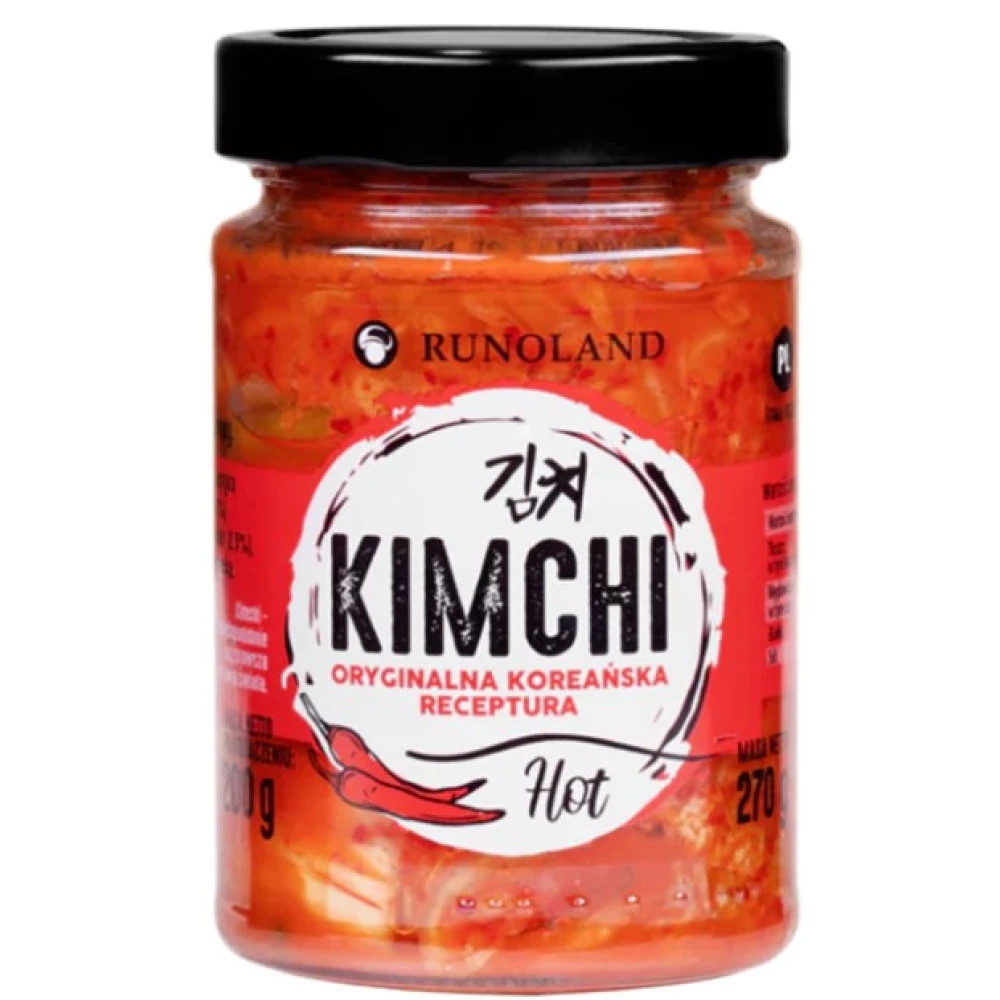 RUNOLAND Runoland bio kimchi csípős vegán 300 g