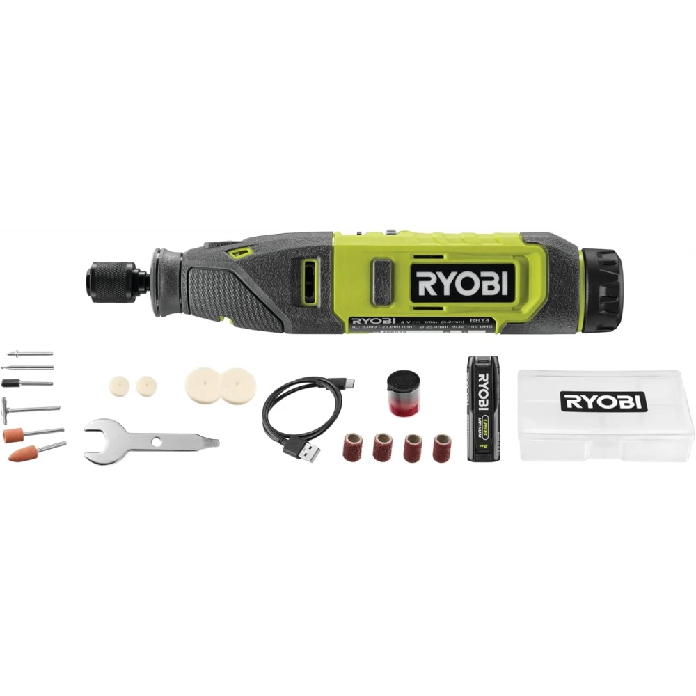 RYOBI RRT4-120GA15 Multifunkciós szerszám + 15 része tartozék készlet