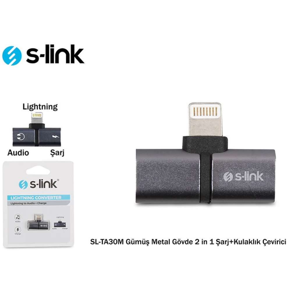 S-LINK Lightning Elosztó Ezüst 3cm 31590