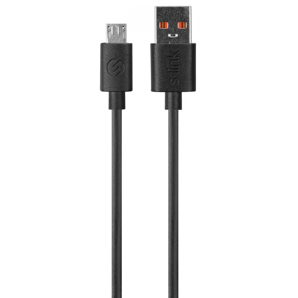 S-LINK USB Micro USB Átalakító Fekete 1m 22310