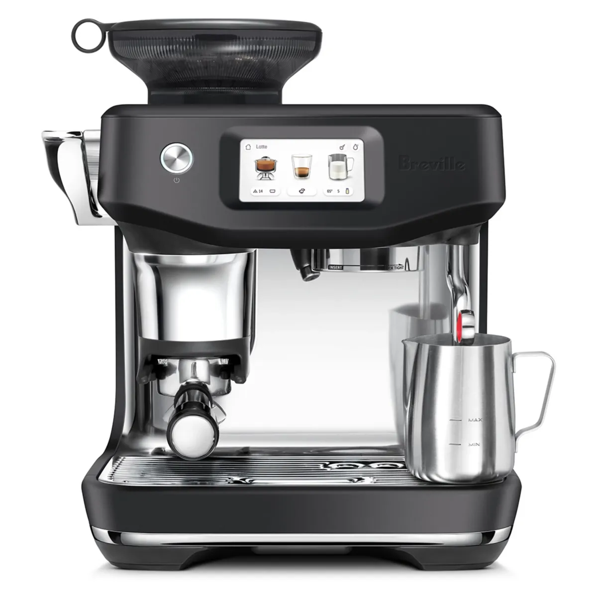 SAGE SES881BTR The Barista Touch Impress Eszpresszógép Fekete