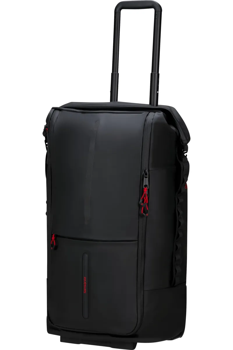 SAMSONITE Ecodiver Összehajtható duffle kerekekkel 4-in-1 fekete