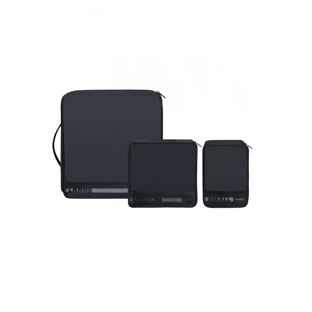 SAMSONITE Pack-Sized 3 darabos rendszerező táska szett fekete