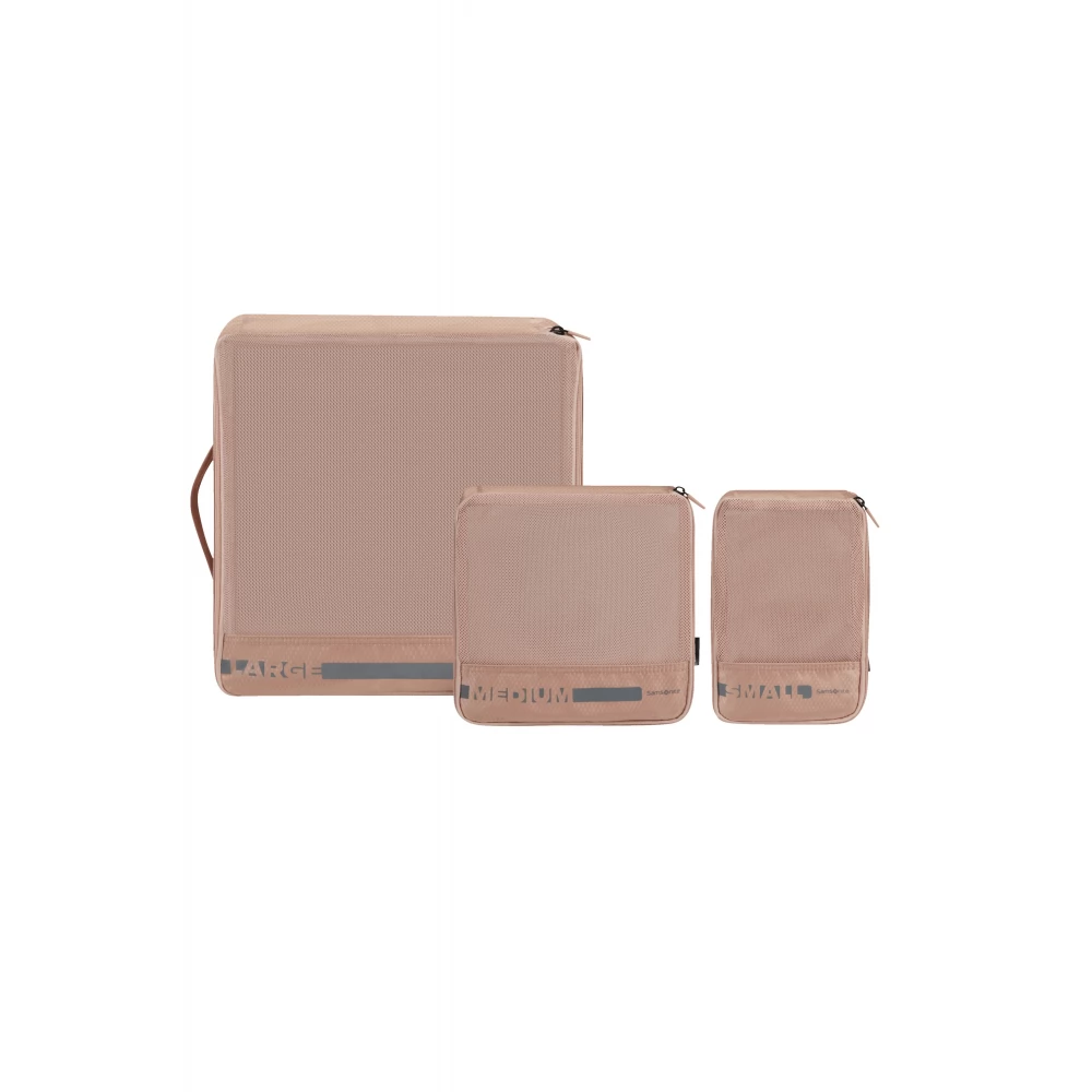 SAMSONITE Pack-Sized 3 darabos rendszerező táska szett rózsaszín