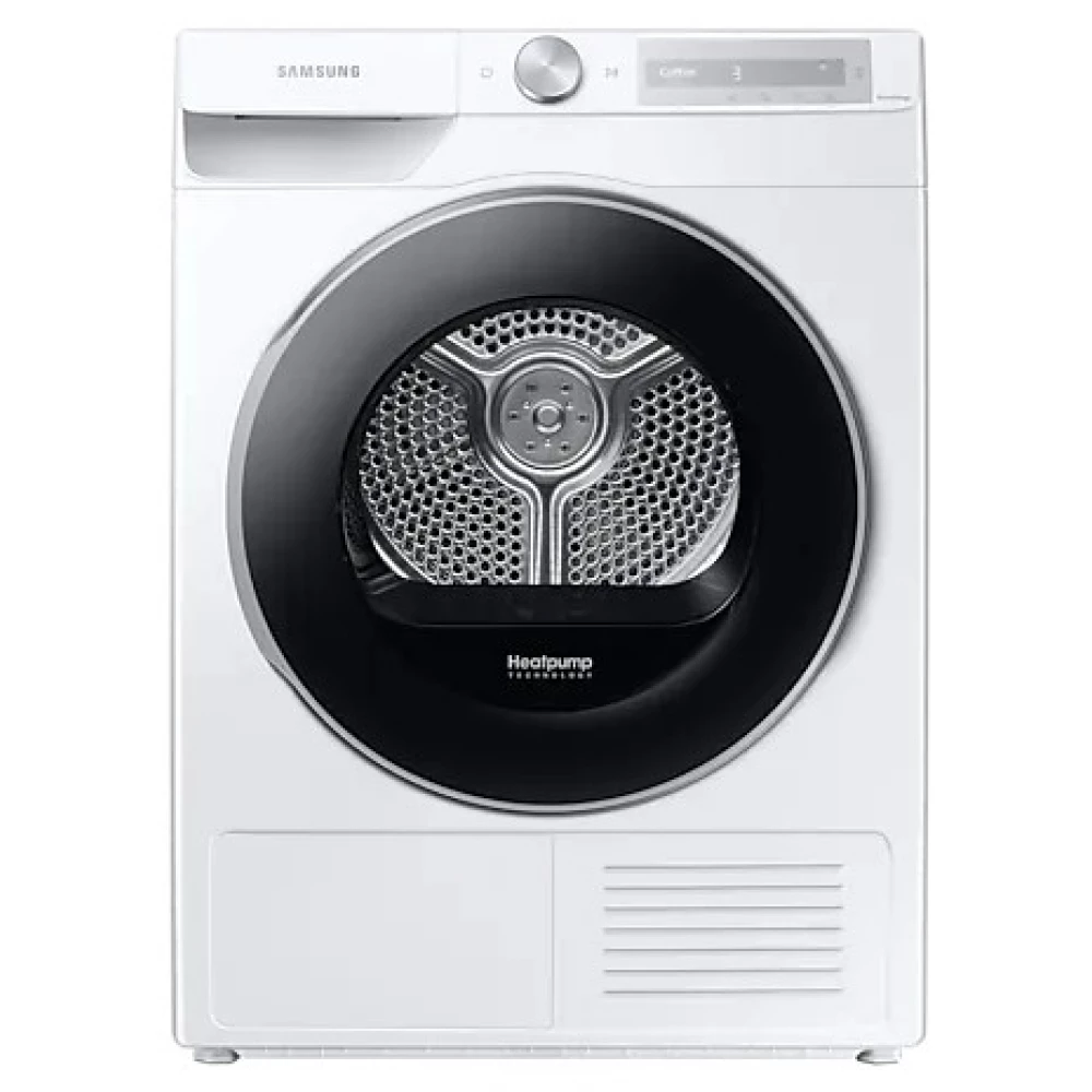 SAMSUNG DV90T6240LH/S6 DV6000T DV90T6240LH Szárítógép Hygiene Care funkcióval átfordítható ajtóval és gyűrődésgátlással A+++ fehér