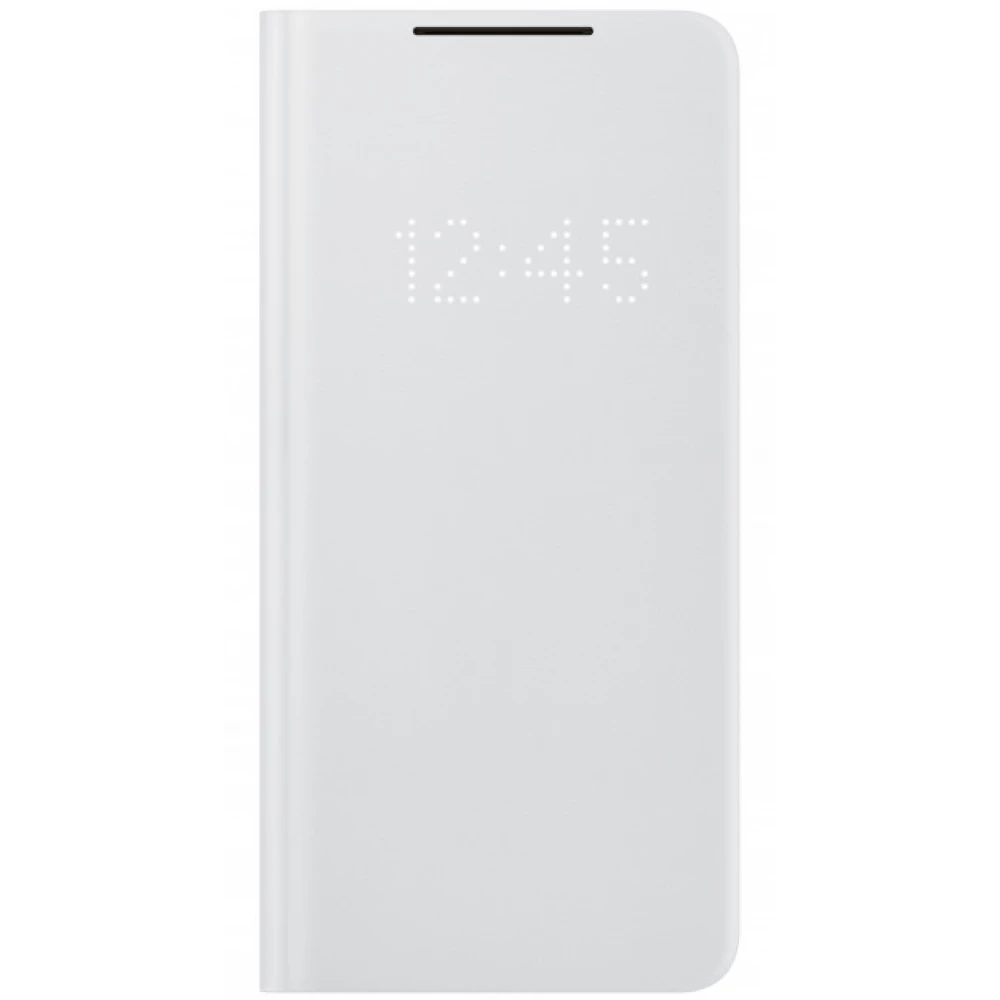 SAMSUNG EF-NG996P LED View Cover for Galaxy S21 Plus világosszürke