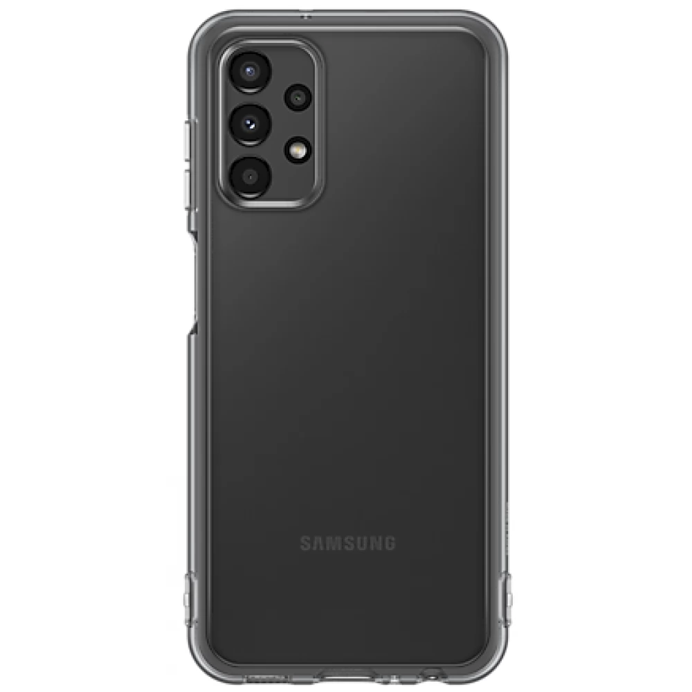 SAMSUNG EF-QA135T Soft Clear Cover Galaxy A13 fekete