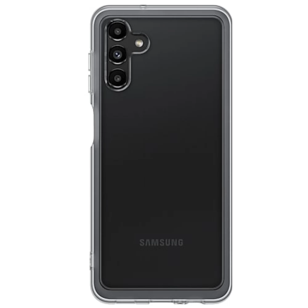 SAMSUNG EF-QA136T Soft Clear Cover Galaxy A13 5G fekete