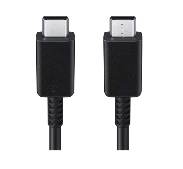SAMSUNG EP-DX510JB Type-C / Type-C töltő- és adatkábel 1.8m 5A fekete
