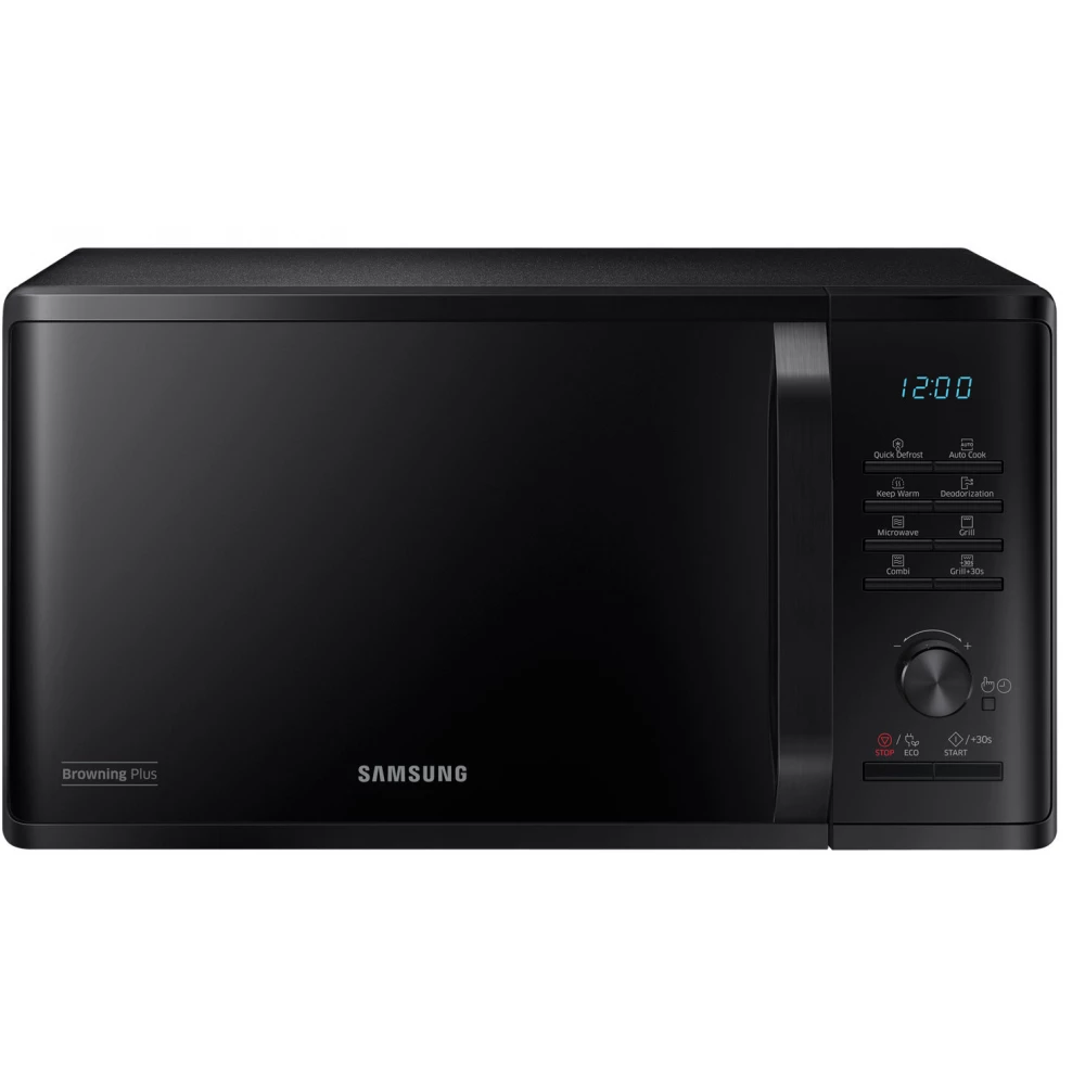 SAMSUNG MG23K3515AK/EO MW3500K Grill mikrohullámú sütő Browning Plus funkcióval 23 l