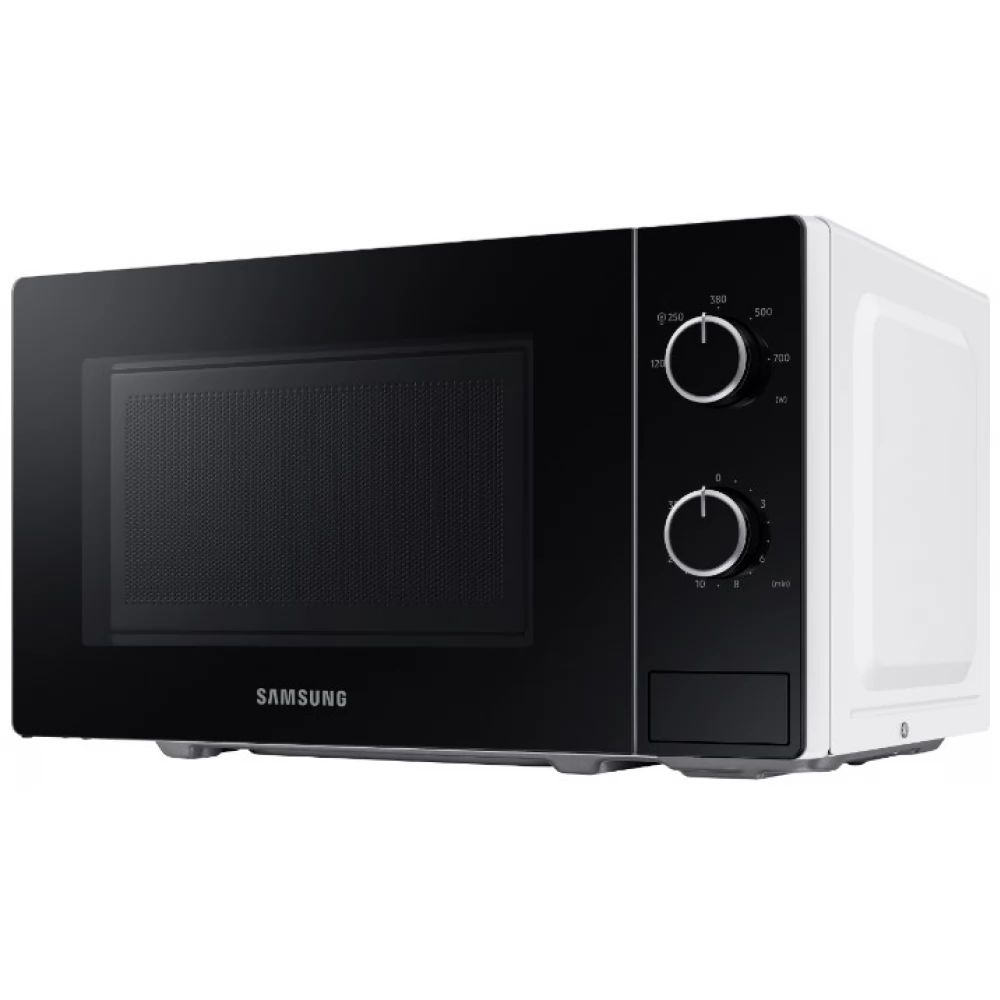 SAMSUNG MS20A3010AH/EO Mikrohullámú sütő üvegborítású ajtóval 700 W / 1050 W 20 l ezüst / fekete