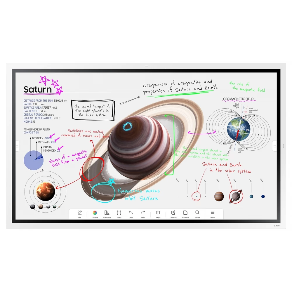 SAMSUNG WMB Series Interactive Display 55" LH55WMBWBGCXEN