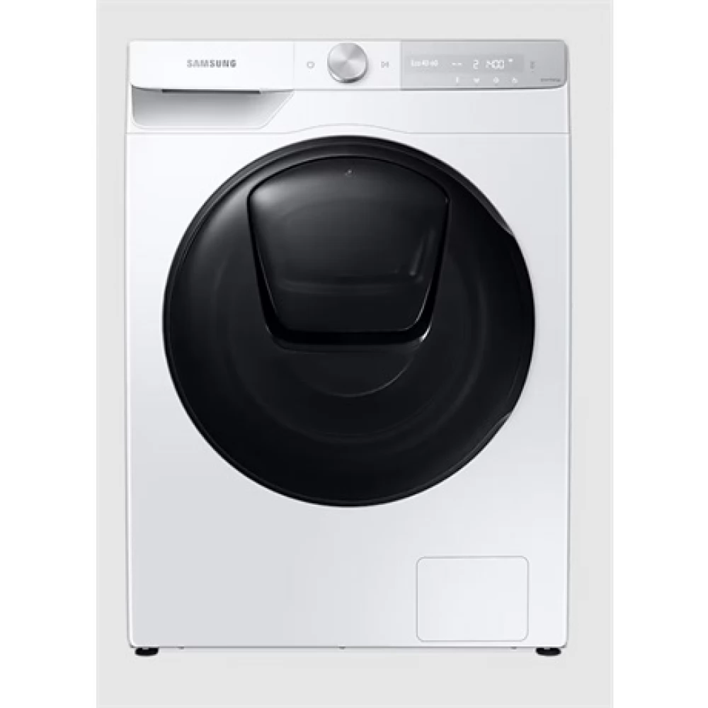 SAMSUNG WW80T854ABH/S6 Mosógép elöltöltős Eco Bubble QuickDrive és és Mesterséges Intelligencia technológiákkal A fehér