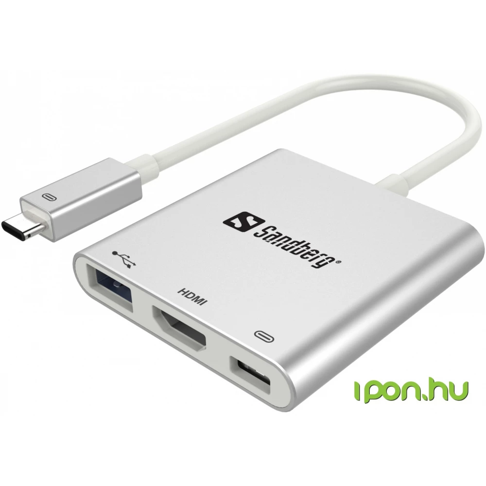 SANDBERG USB-C Mini Dock HDMI+USB